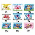 Set globo personajes 5pcs (esponja, cars, paw patrol, baby shower y peppa pig)