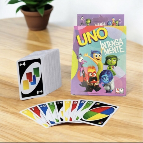 Juego De Cartas Uno Temática Intensamente