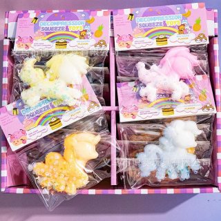 Squishy Mochi Brillo UNI Foot Waffle Huella Souvenirs Nina Squishy Mochi Brillo UNI Foot Waffle Huella Souvenirs Nina